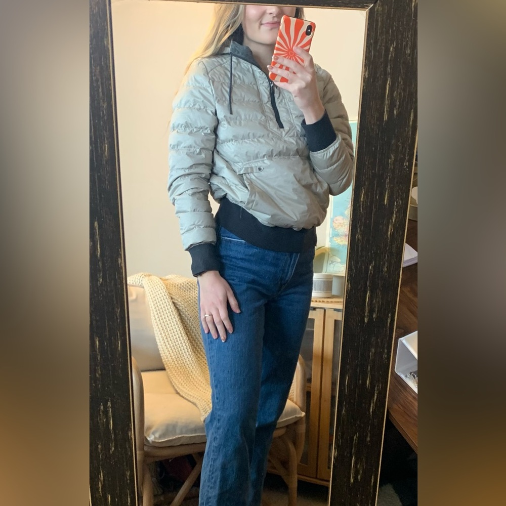 Prana 1/4 Zip Puffer Coat